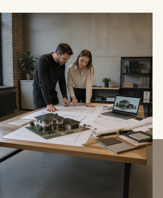Проекты домов 10 на 10 с гаражом под ключ в Заволжье