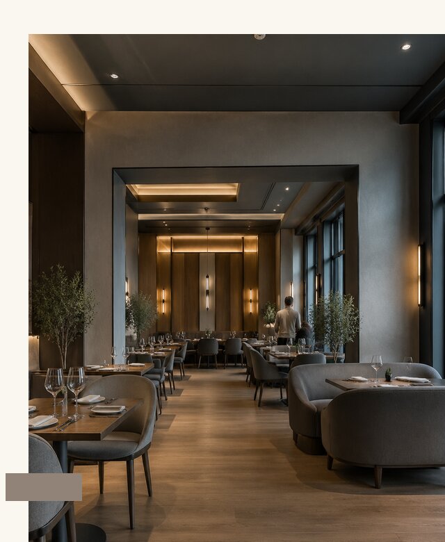 Дизайн ресторана в Заволжье под ключ от 3055 р. | А3дПро-Звл
